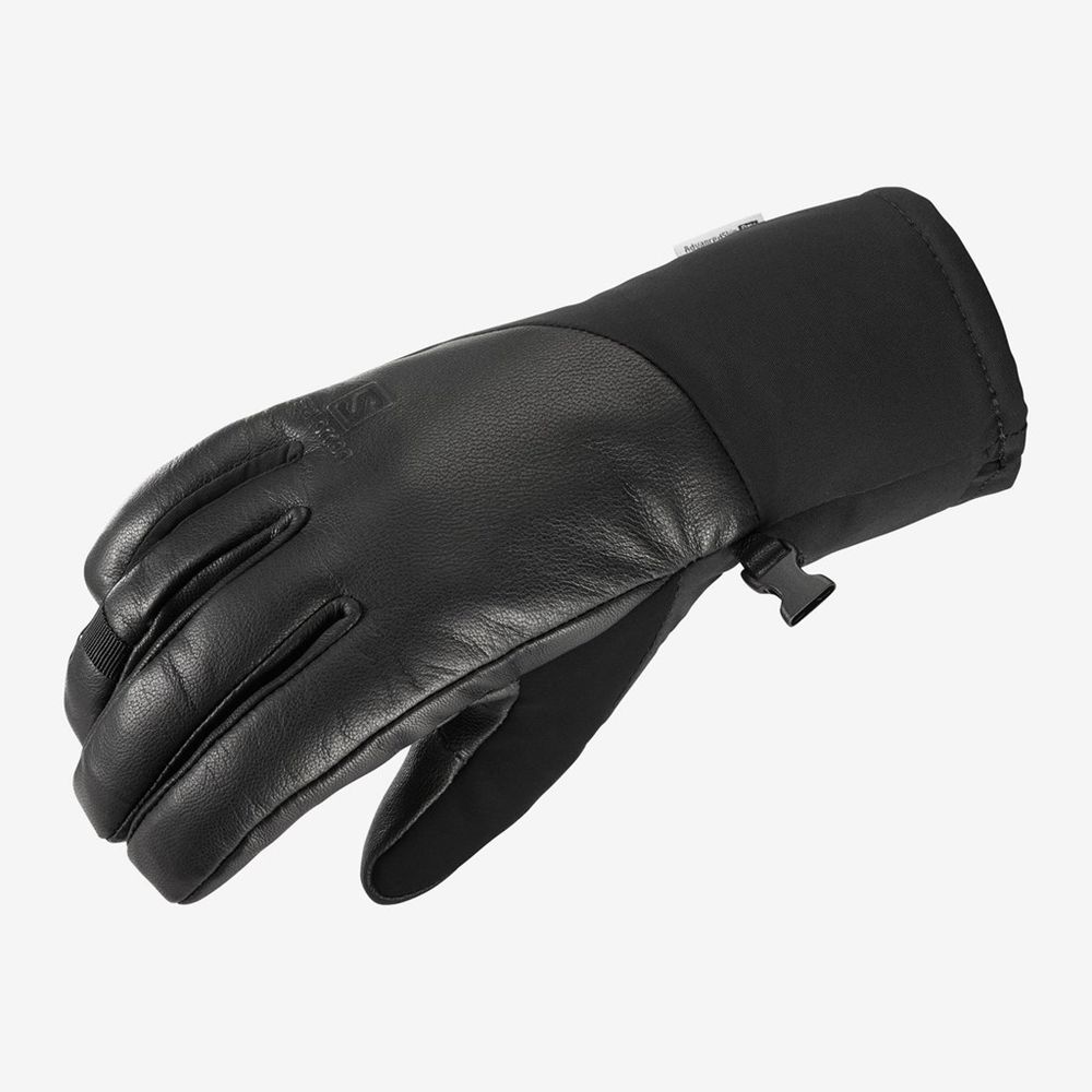 SALOMON PROPELLER PLUS GLOVE Philippines - Women's Gloves - Black | 517824-SFP